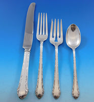 Chased Romantique by Alvin Sterling Silver Flatware Set for 6 Service 30 pcs