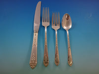 Promise by Royal Crest Sterling Silver Flatware Set For 12 Service 76 Pieces