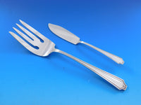 King Albert by Whiting Sterling Silver Flatware Set for 12 Service 59 pieces