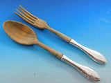 Antique Hammered by Shreve Sterling Silver Flatware Set Service Dinner 105 pcs
