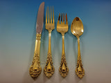 Royal Dynasty Gold by Kirk Stieff Sterling Silver Flatware Service Set Vermeil