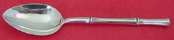 Bamboo by Tiffany and Co Sterling Silver Place Soup Spoon Oval Dessert 7 1/4"