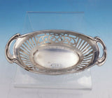 English Sterling Silver Nut Dish Oval with Pierced Design (#3309)
