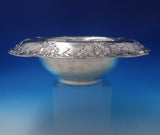 Lap Over Edge Acid Etched by Tiffany and Co Sterling Silver Fruit Bowl (#4975)