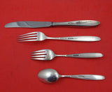 Rose Solitaire by Towle Sterling Silver Dinner Size Place Setting(s) 4pc