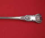 King By Henry Holland Sterling Silver Stuffing Spoon 11 7/8" London 1862