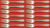 Fontaine by International Sterling Silver Salad Fork Set 12 pieces 6 1/4"