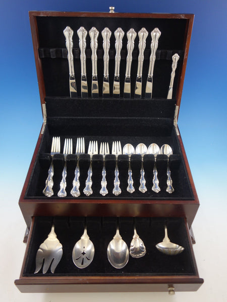 Mademoiselle by International Sterling Silver Flatware Set Service 38 pieces