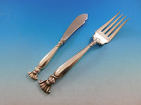 Romance of the Sea by Wallace Sterling Silver Flatware Set for 8 Service 37 pcs