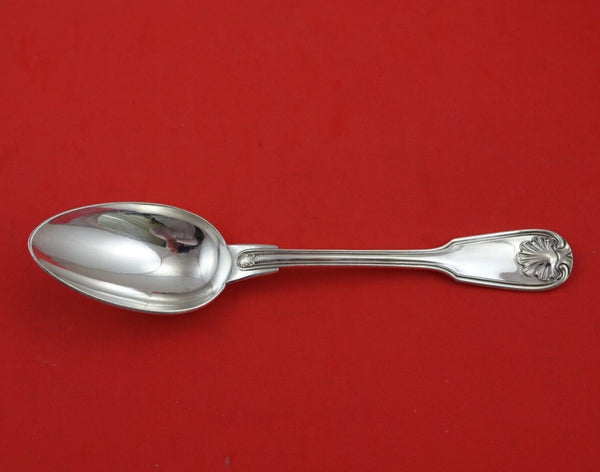 Christofle Silverplate Dinner Spoon with Shell Handle Motif 8 1/2" Heirloom