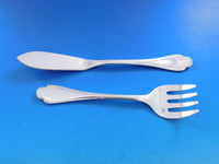 Pompadour by Christofle France Silverplate Flatware Service Set 142 pcs + chest