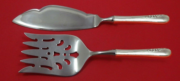 Blossom Time by International Sterling Silver Fish Serving Set 2 Piece Custom