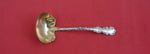 Louis XV by Whiting Gorham Sterling Silver Sauce Ladle gold washed 5"