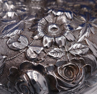 Repousse by Jenkins and Jenkins Sterling Silver Round Covered Dish #250 (#7820)