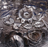 Repousse by Jenkins and Jenkins Sterling Silver Round Covered Dish #250 (#7820)