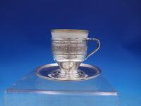 Wedgwood by International Sterling Silver Demitasse Cup Liner & Saucer (#7079)
