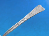 Lap Over Acid Etched by Tiffany Sterling Silver Teaspoon Spider Web Ladybug 6"