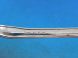 Lap Over Acid Etched Tiffany Sterling Silver Stuffing Spoon with Pine Cones 11"