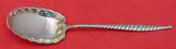 Oval Twist by Whiting Sterling Silver Sugar Spoon Ruffled Bowl 5 7/8"