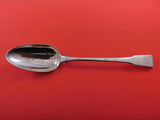 Robert Cruiekshank English Georgian Sterling Silver Platter Spoon w/Bell 11 1/2"