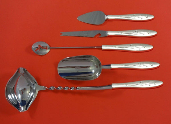 Awakening by Towle Sterling Silver Cocktail Party Bar Serving Set 5pc Custom