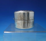 Levi and Salaman English Estate Sterling Silver Box Winged Cherubs Insert #6069