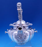 Chrysanthemum by Tiffany and Co Sterling Silver Tea Set 7pc (#8855) Beautiful!