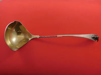 Art Silver c. 1860-1883 Coin Silver Punch Ladle GW with 3-D Applied Bacchus