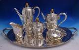 Northern Lights by International Sterling Silver Tea Set 6pc (#8691) Beautiful!