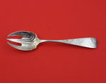 Duhme Brite Cut Sterling Silver Ice Cream Fork GW w/ Japanese scenes 6"