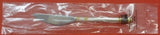 Aegean Weave Gold by Wallace Sterling Silver Butter Spreader HH 6 3/4" Vintage