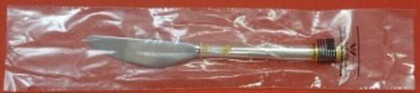Aegean Weave Gold by Wallace Sterling Silver Butter Spreader HH 6 3/4" Vintage