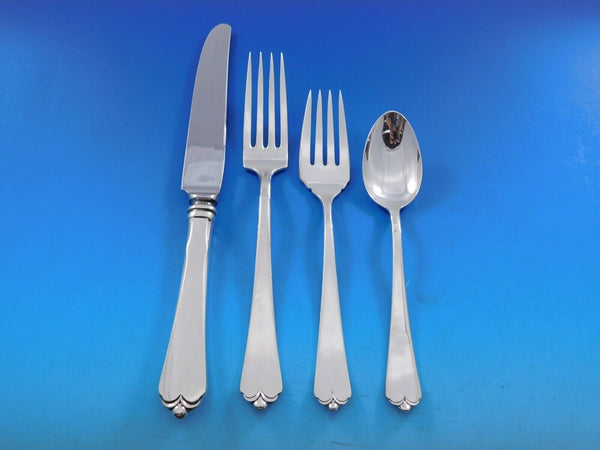 Lotus by Watson-Wallace Sterling Silver Regular Size Place Setting(s) 4pc