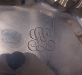 Gorham Sterling Silver Fruit Bowl with Strawberry Cherry Motif #A4118 (#7241)