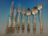 Decor by Gorham Sterling Silver Flatware Set For 18 Service 132 Pieces
