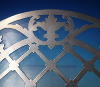 Deco Style by Unknown Trivet with Silver Overlay (#5654)