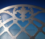 Deco Style by Unknown Trivet with Silver Overlay (#5654)