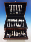 Princess Elizabeth by National Sterling Silver Flatware Set 8 Service 62 Pieces