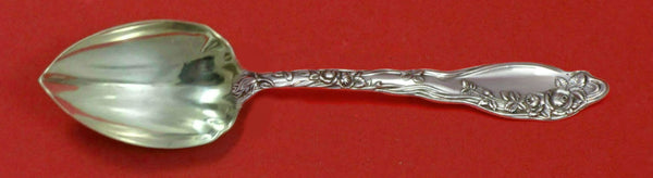 Mille Fleurs by International Sterling Silver Grapefruit Spoon Fluted Custom