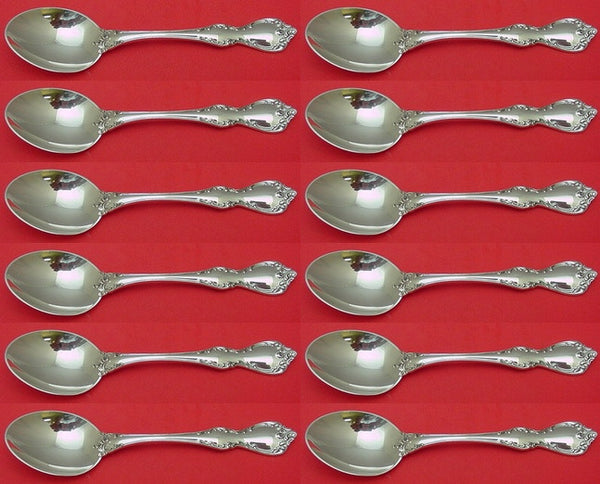 Debussy by Towle Sterling Silver Place Soup Spoon Set 12 pieces 6 5/8"