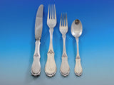 Copenhagen Silver Industry Danish Sterling Silver Flatware Set Service 46 pcs