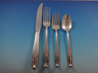 Stradivari by Wallace Sterling Silver Flatware Set For 8 Service 44 Pieces