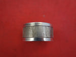 Mexican Mexico Sterling Silver Napkin Ring Brushed Round 3/4" x 1 1/2" 0.43ozt