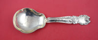 Pattern Unknown By Gorham Sterling Berry Spoon w/raspberries & cherries 9 1/4"