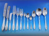 Portsmouth by Gorham Sterling Silver Flatware Set for 12 Service 144 pcs Dinner