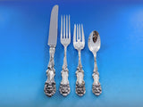 Lion by Frank Smith Sterling Silver Flatware Set Service 66 pcs Dinner