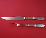 Robert Bruce by Graff, Washbourne and Dunn Sterling Silver Steak Carving Set 2pc