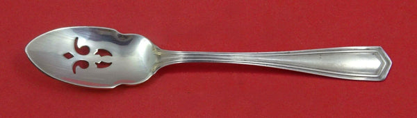 Brandon by International Sterling Silver Olive Spoon Pierced 5 3/4" Custom Made