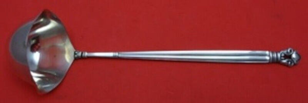 Acorn by Georg Jensen Sterling Silver Sauce Ladle Double Spout GI/GJ Mark 6 7/8"