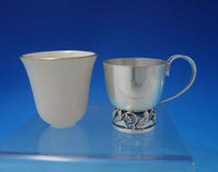 La Paglia by International Sterling Silver Demitasse Set 16pc Liners Box (#6060)